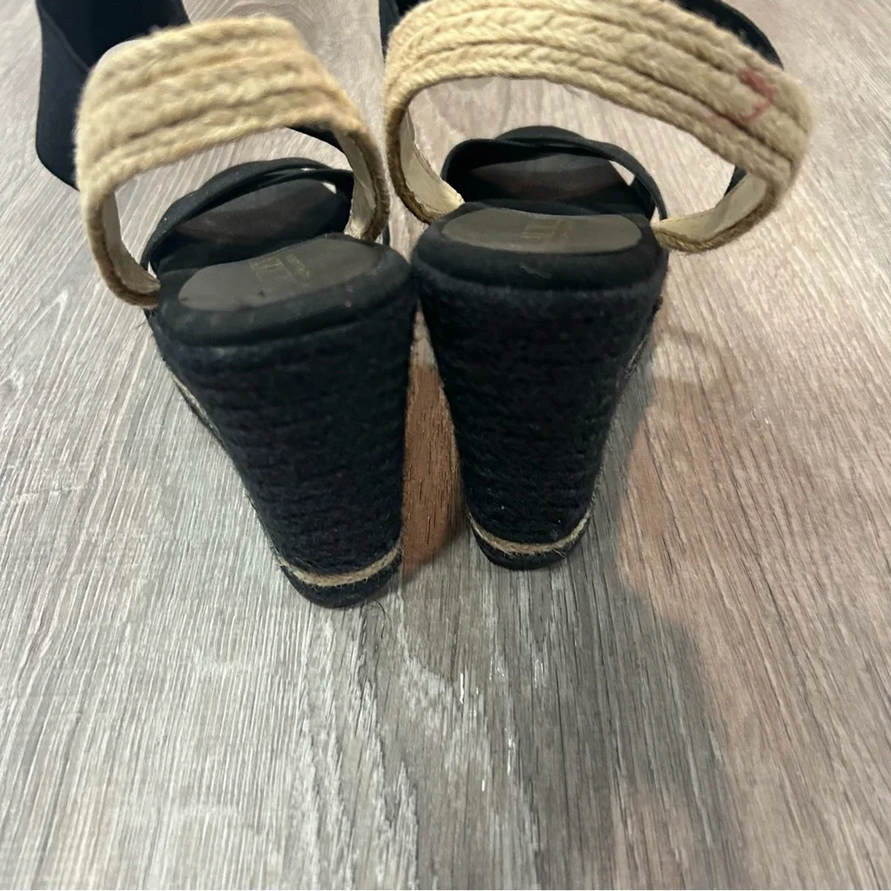 Lauren Ralph Lauren Women's Elena Espadrille Wedge Sandal Size 9